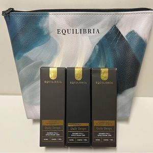 Equilibria Lot of 3 Daily Drops sealed NIB + Bag